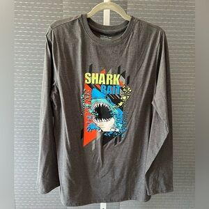 Cat & Jack Boy’s Shark Bait Long Sleeve Shirt
